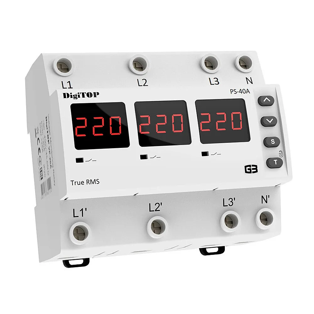Автоматичний перемикач фаз DigiTOP PS-40A M6R PS-40A M6R