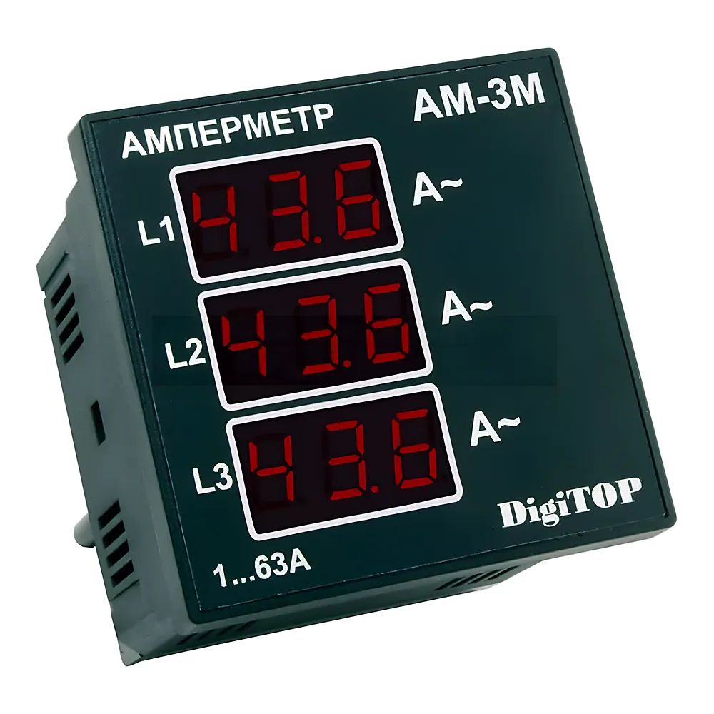 Амперметр АМ-3М 1-63 А DigiTOP AM-3M