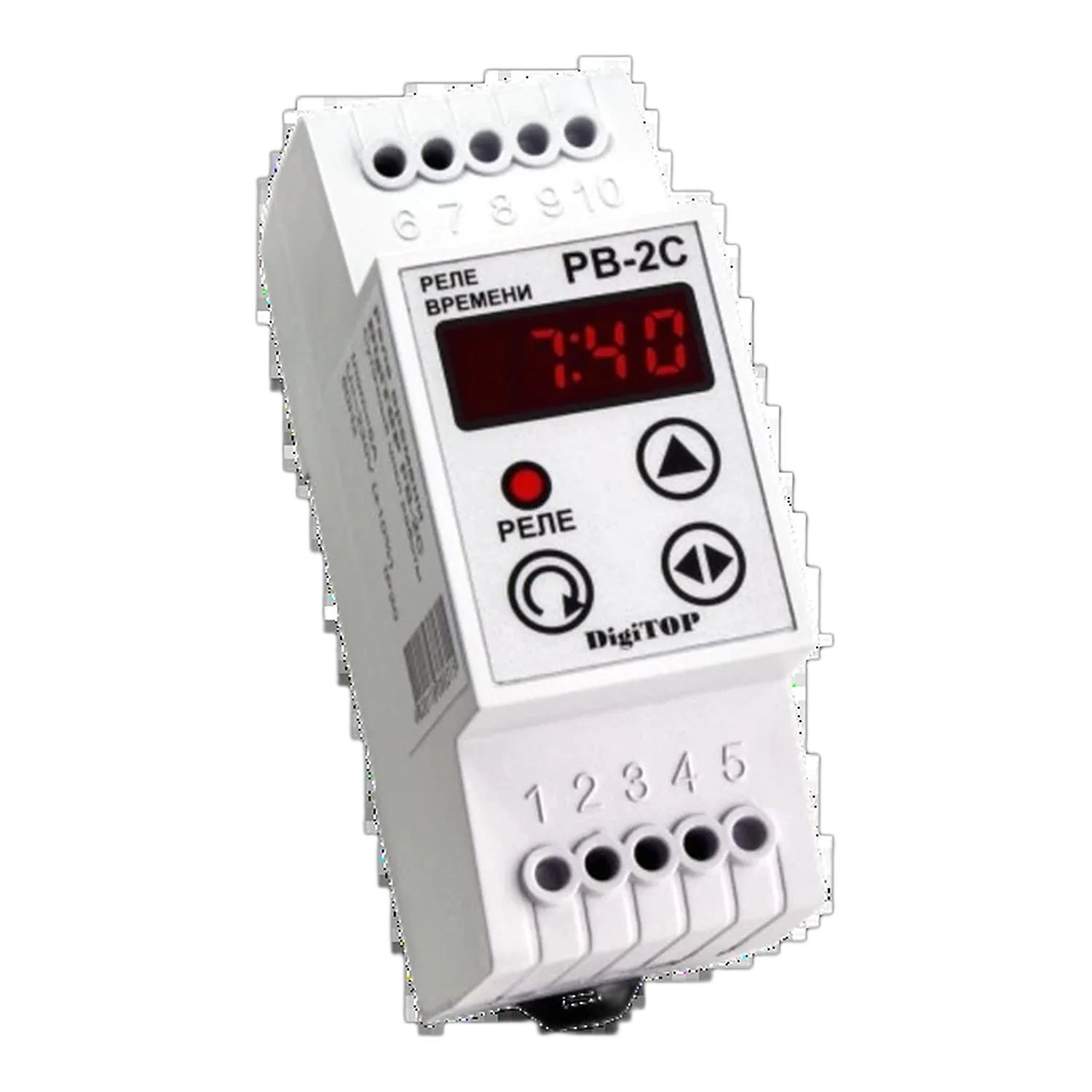 Реле часу DigiTOP РВ-2с добовий режим РВ-2C