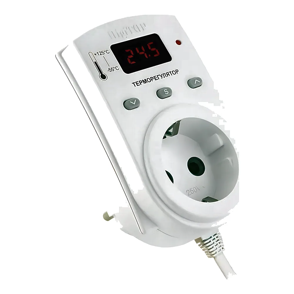 Терморегулятор з датчиком DS18B20 в розетку DigiTOP ТР-1