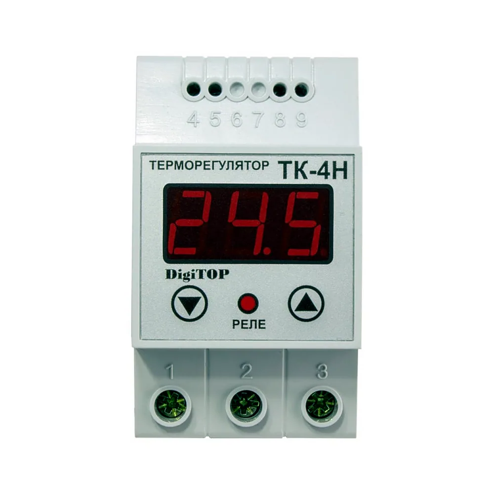 Терморегулятор DigiTOP ТК-4н з датчиком DS18B20 DIN ТК-4H