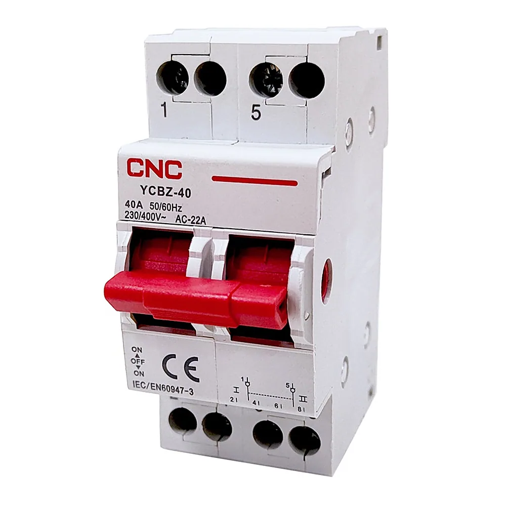 Модульний перемикач навантаження CNC YCBZ-63 2P 63A 240/415V Б00046626