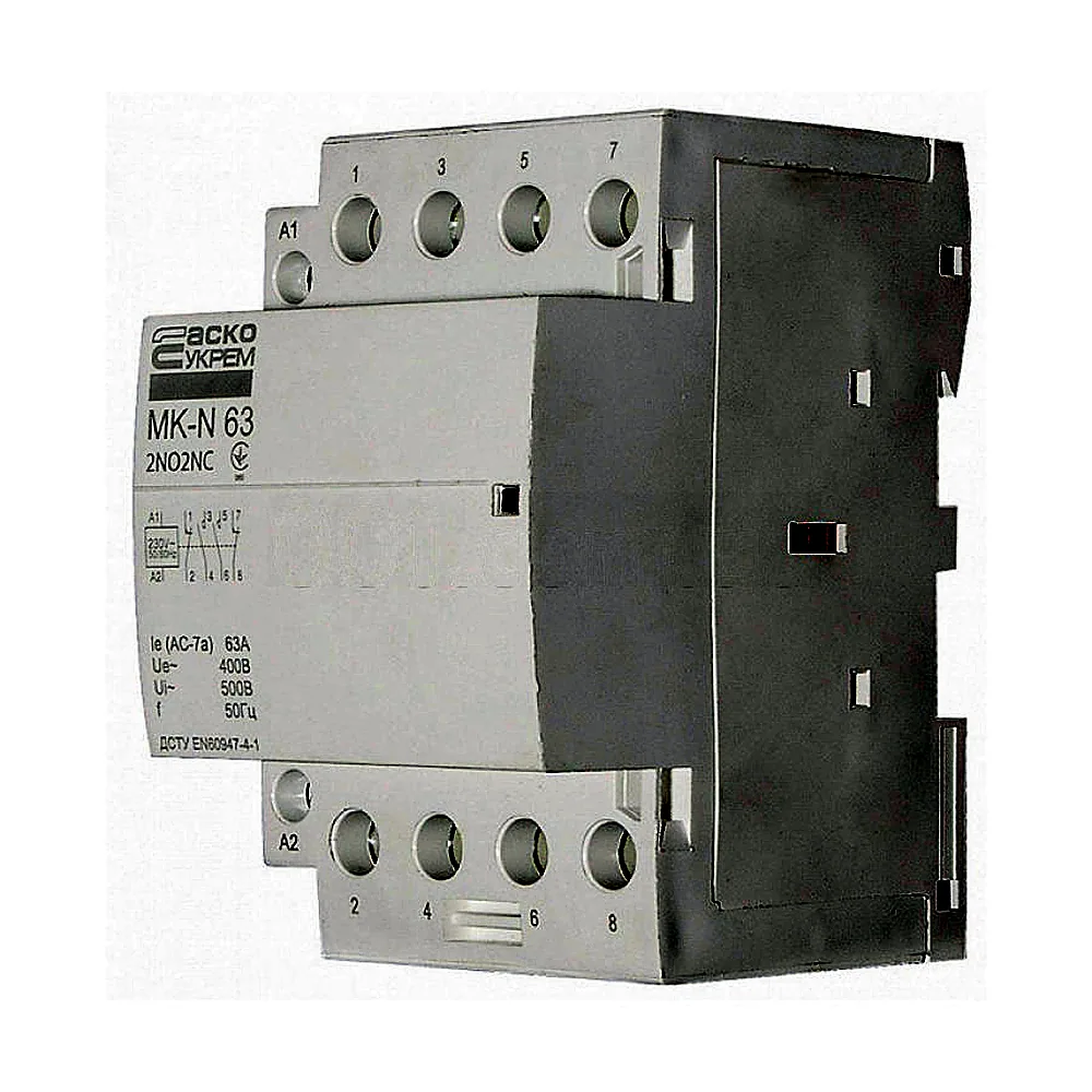 Модульний контактор АсКо MK-N 4P 63A 2NO2NC A0040030037