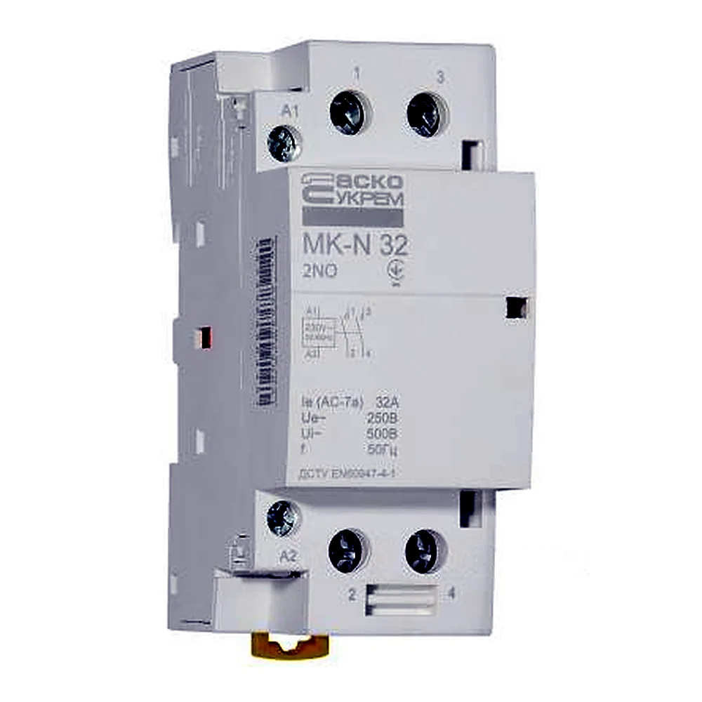 Модульний контактор АсКо MK-N 2P 32A 2NO A0040030031