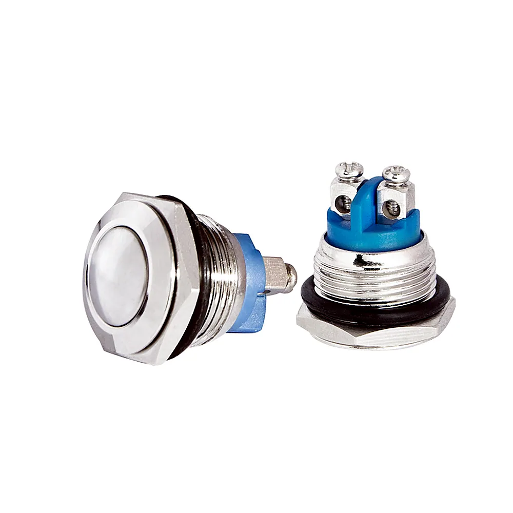 Кнопка АсКо TY 16-231A Scr металева 1NO A0140010085