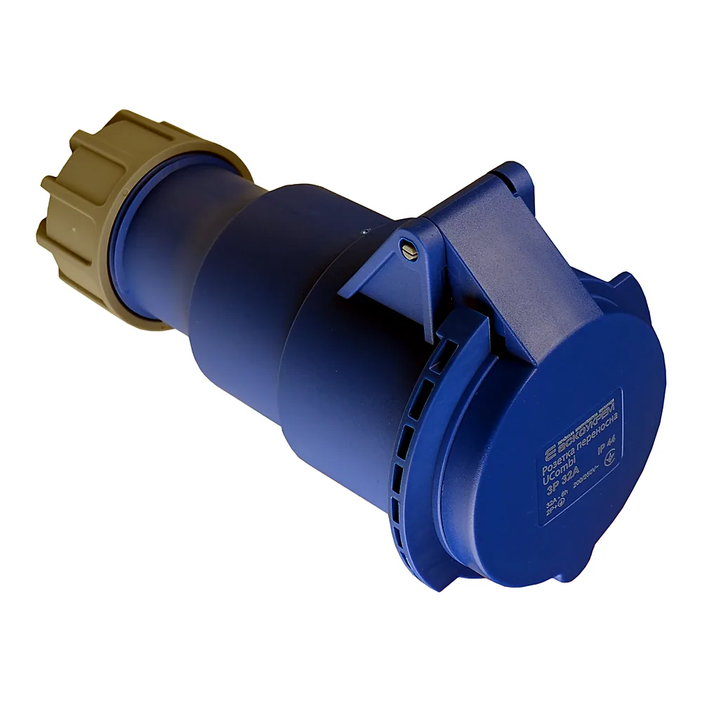 Розетка переносна Аско UCombi 3P 32А IP44 A0080010119