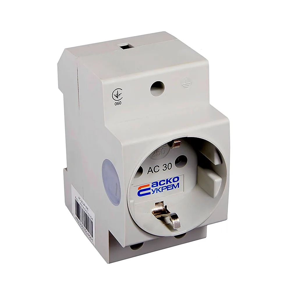 Розетка АсКо AC30 2Р+РЕ A0150010104