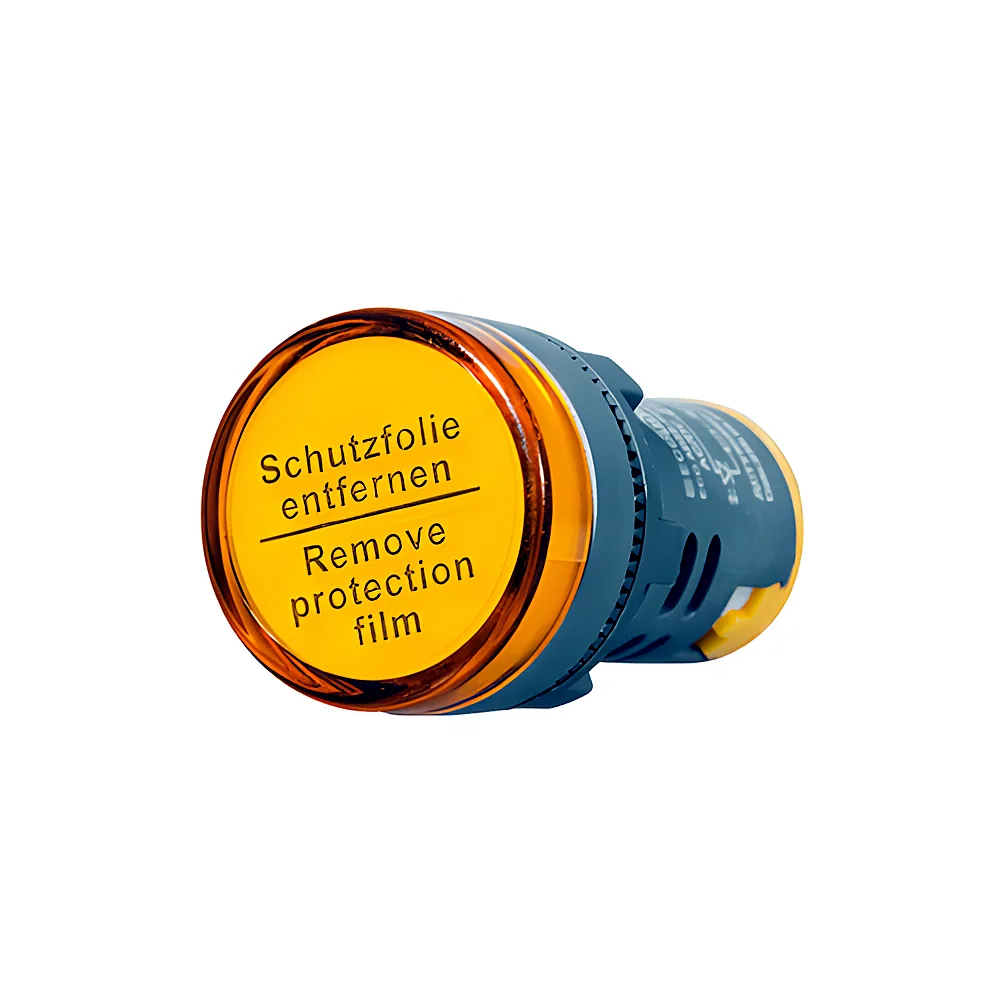Сигнальна лампа АсКо AD22-22SMD жовта 220В AC ECO090010010