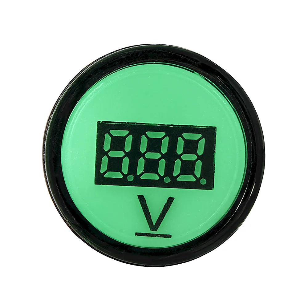 Вольтметр АсКо AD22-22 DVM зелений DC 5-30 В A0190010014