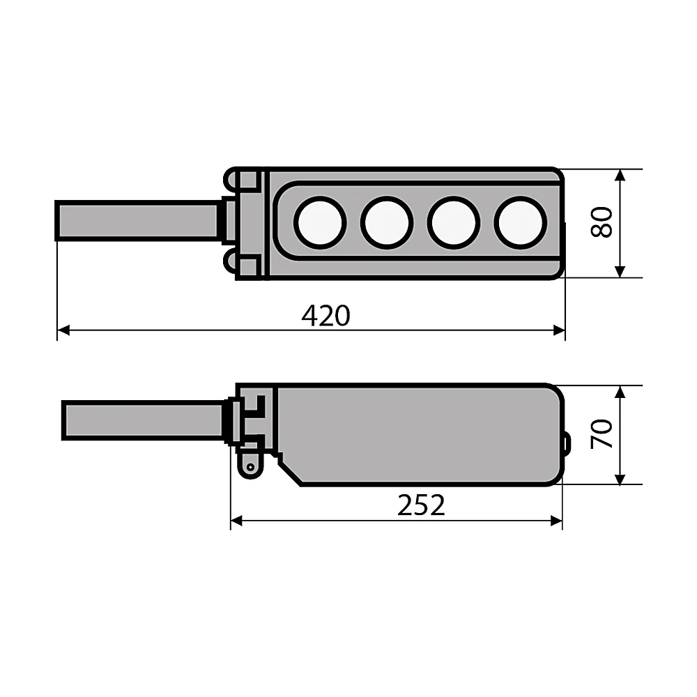 Пост кнопковий АсКо XAL-B3-491 A0140050014