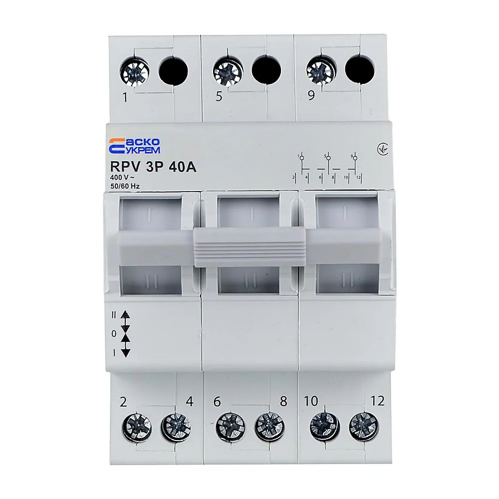 Перемикач вводу АсКо RPV 3P 40A A0010220010