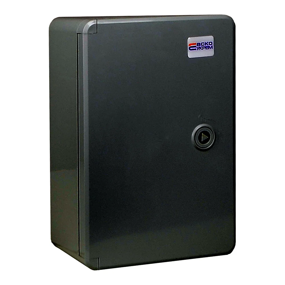 Корпус АБС-пластиковий АсКо UBox IP65 20x30x13 см непрозорі дверцята A0270010016