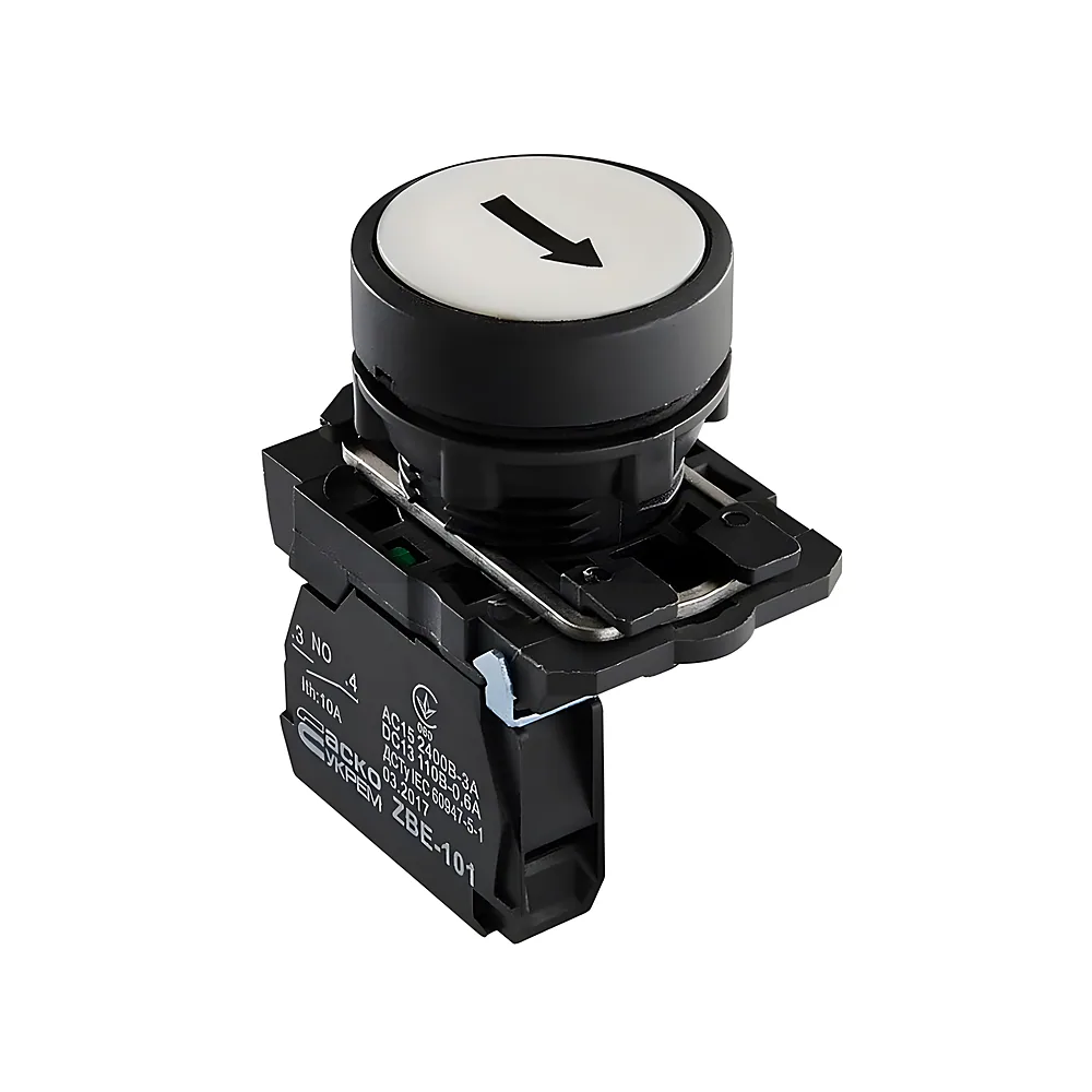 Кнопка TB5-AA3341 біла Аско-Укрем A0140010149