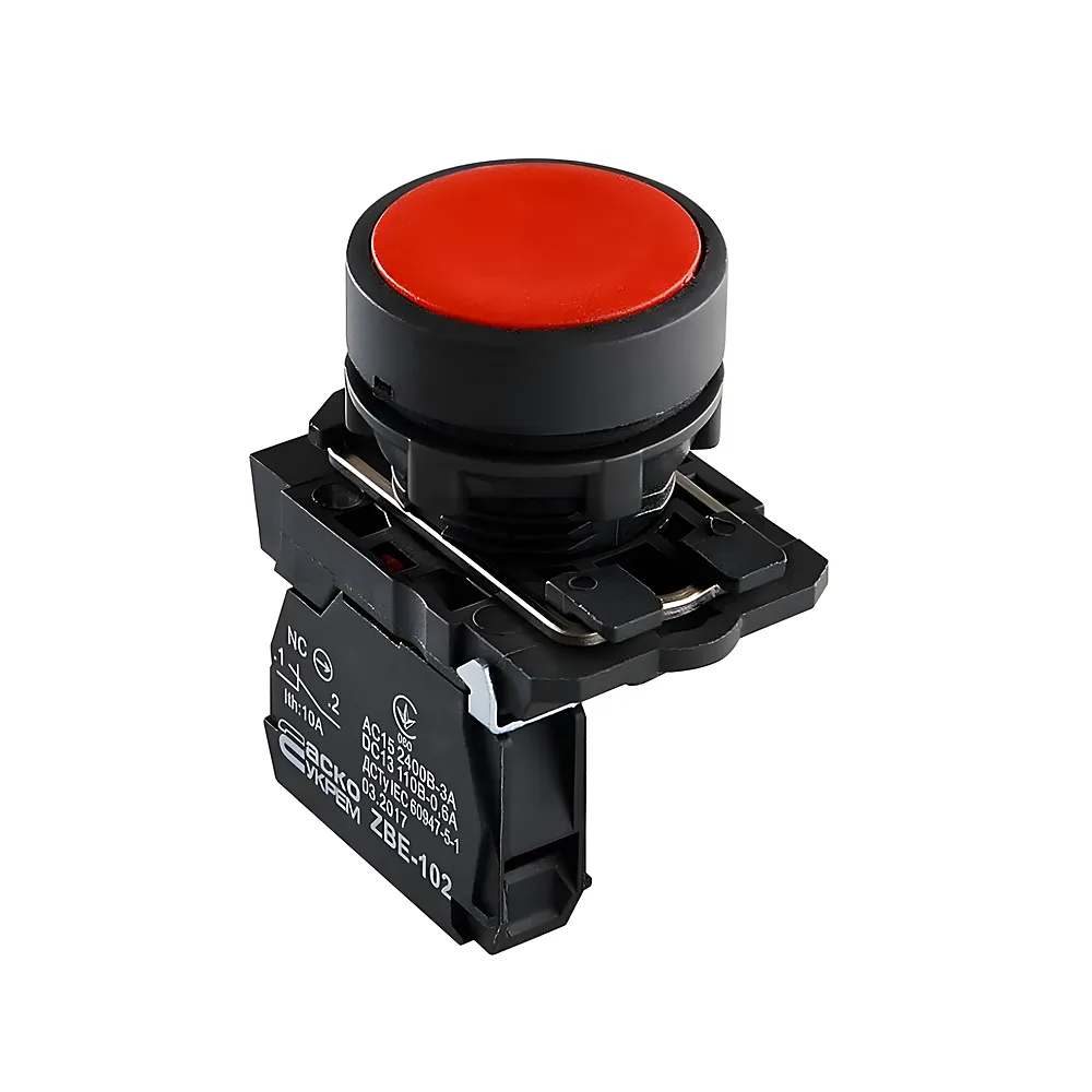 Кнопка TB5-AA42 червона Аско-Укрем A0140010146