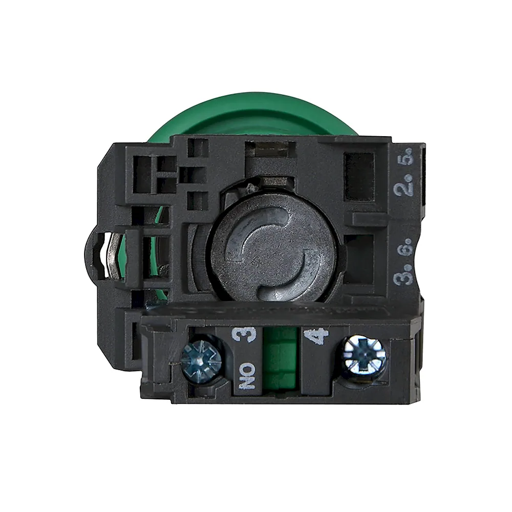 Кнопка-грибок АсКо TB5-AC31 зелена d40 мм A0140010178