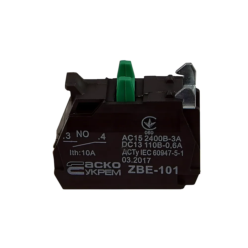 Допоміжний контакт ZBE-101 1NO Аско-Укрем A0140010180