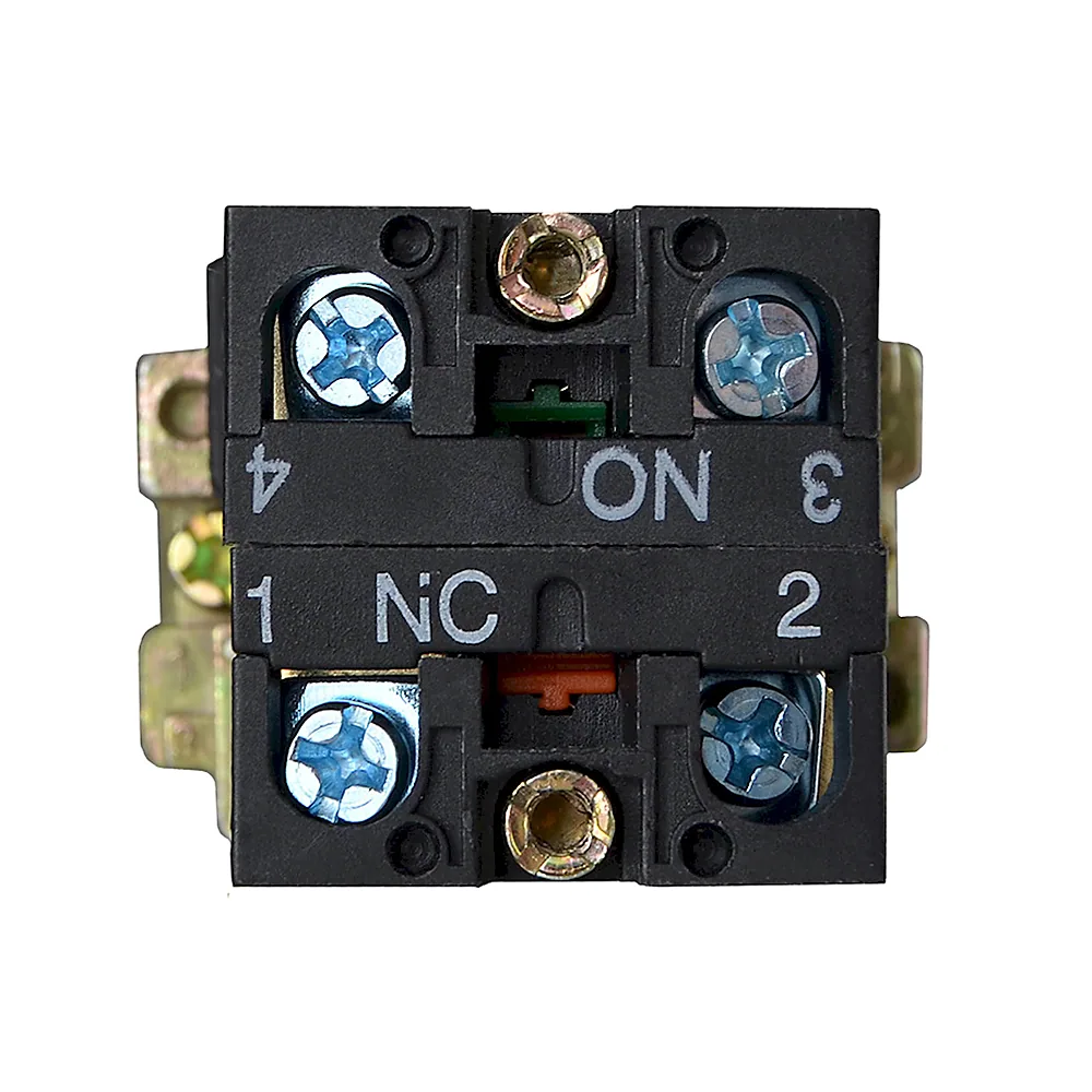 XB2-BK2565 Кнопка поворотна 2-о поз. з підсвічуванням жовта, АсКо