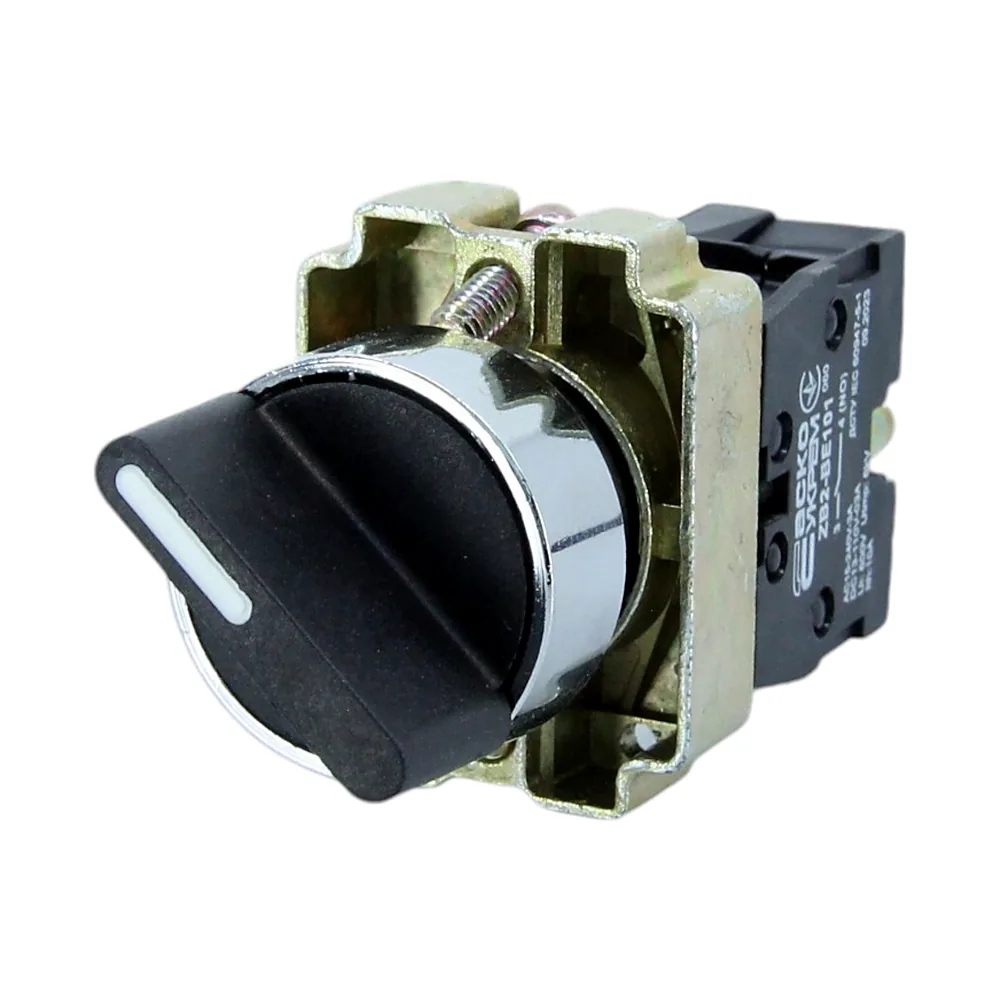 Перемикач АсКо XB2-BD21 2-позиційний стандартна ручка A0140010004