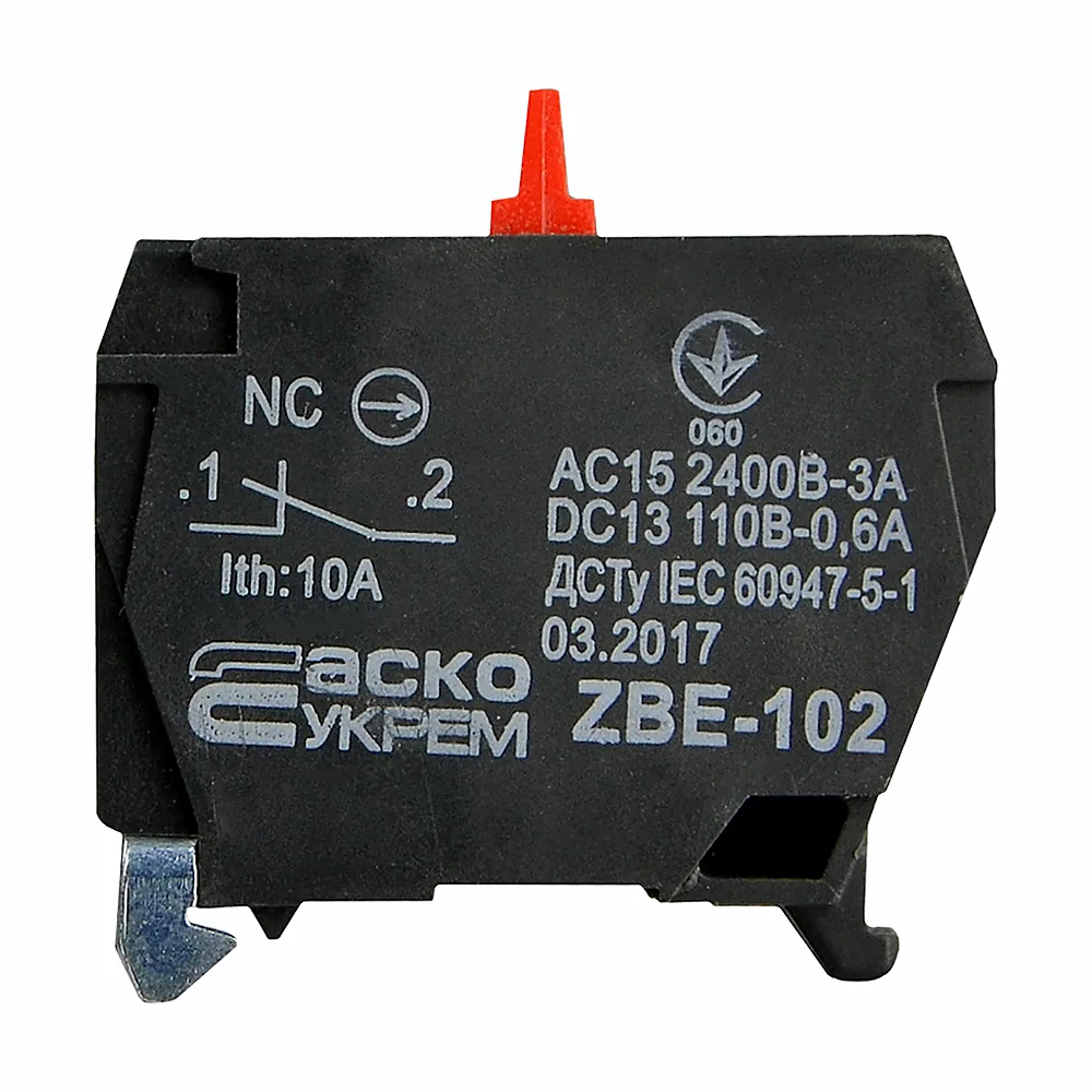 Допоміжний контакт АсКо ZBE-102 1NC A0140010183