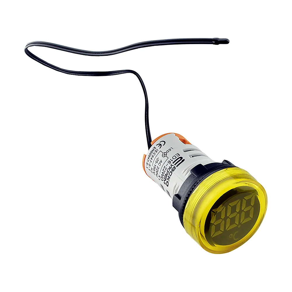 Цифровий термометр АсКо ED16-22WD -25°C - 150°C жовтий A0190010045