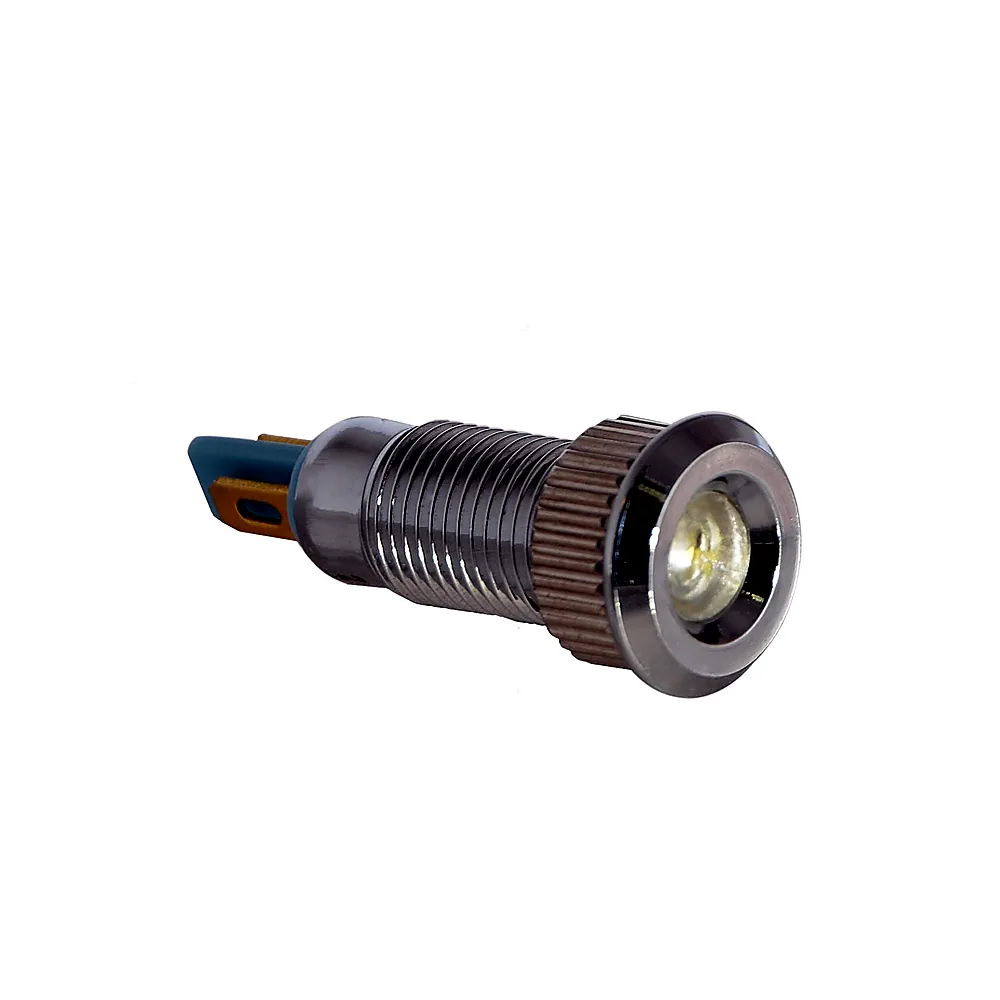 Сигнальна арматура АсКо TY08F біла 220V AC A0140030205