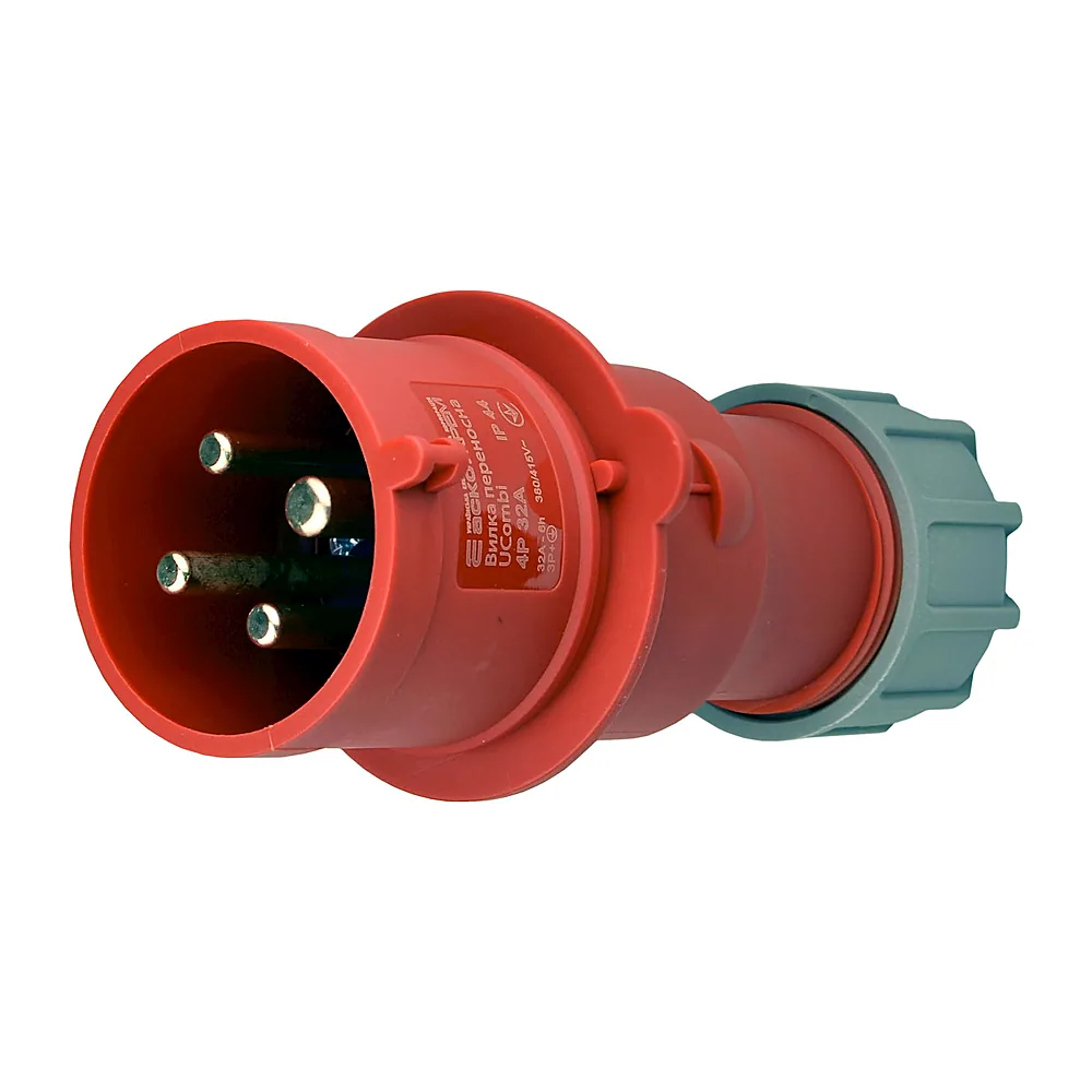 Вилка переносна АсКо UCombi 4P 32A IP44 A0080010107