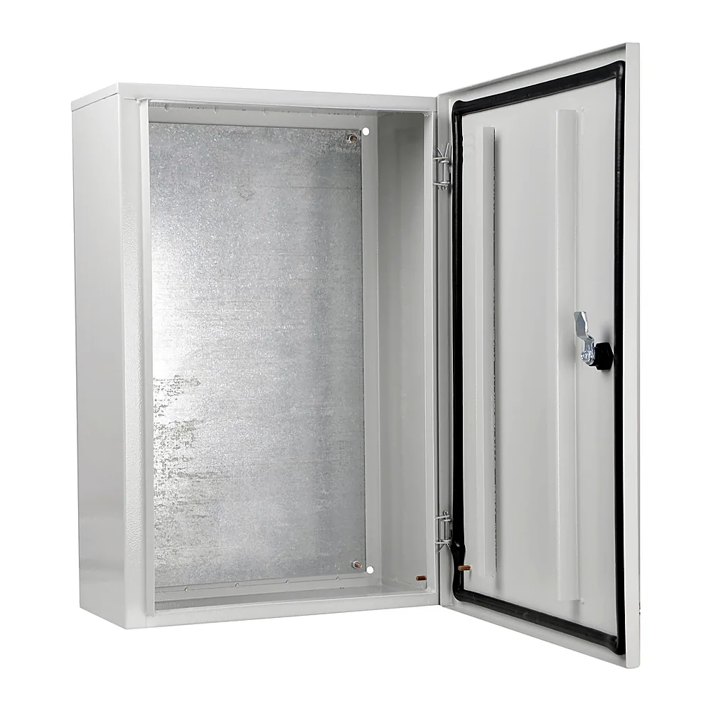 Корпус з монтажною панеллю металевий Light  60*40*25, IP54, серії UBox