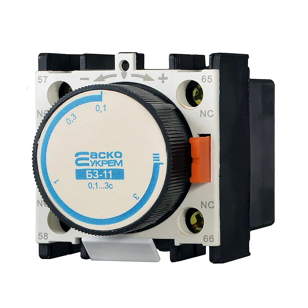 Блок затримки АсКо БЗ-11 LA3-DR0 0.1-3.0с A0040050001