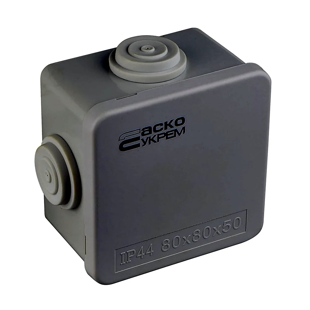 Коробка розподільча АсКо TY-RA РК 80x80x50 мм A0150170014