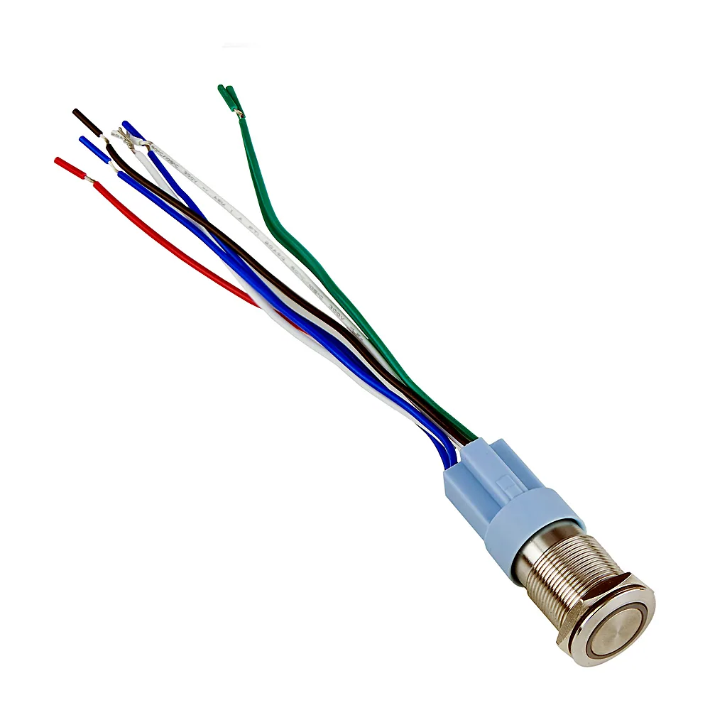 Роз'єм до кнопки серії TY(J) - 19 (8-pin)