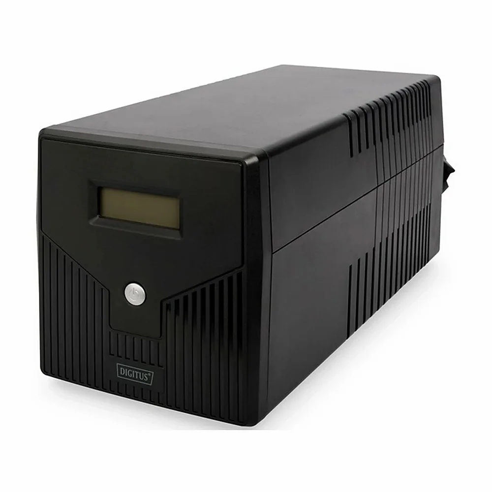 Джерело безперебійного живлення DIGITUS 2000VA/1200W, LCD, RJ45, RS232, USB, 4xSchuko