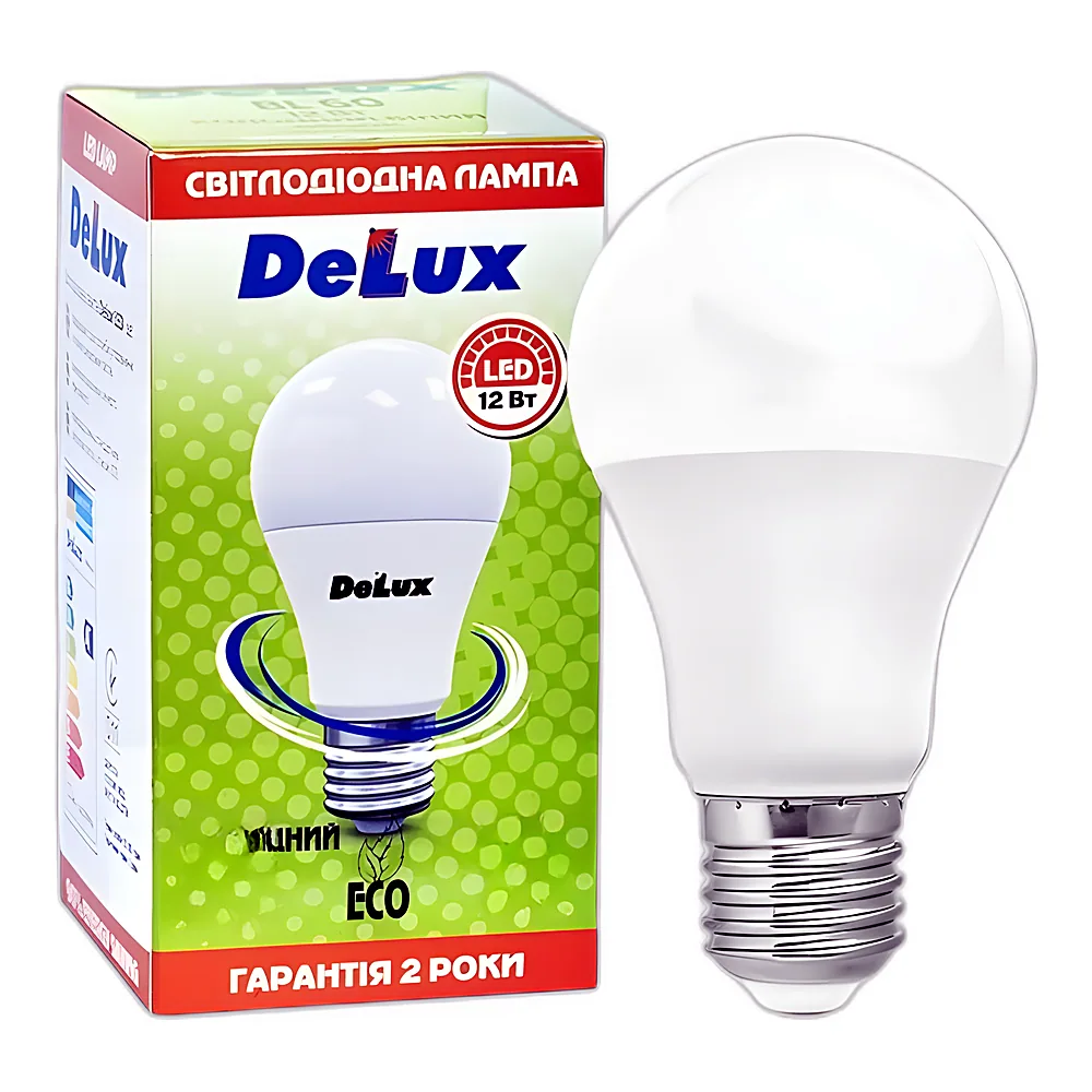 Лампа DeLux BL 60 LED 12 Вт E27 6500K 90023524