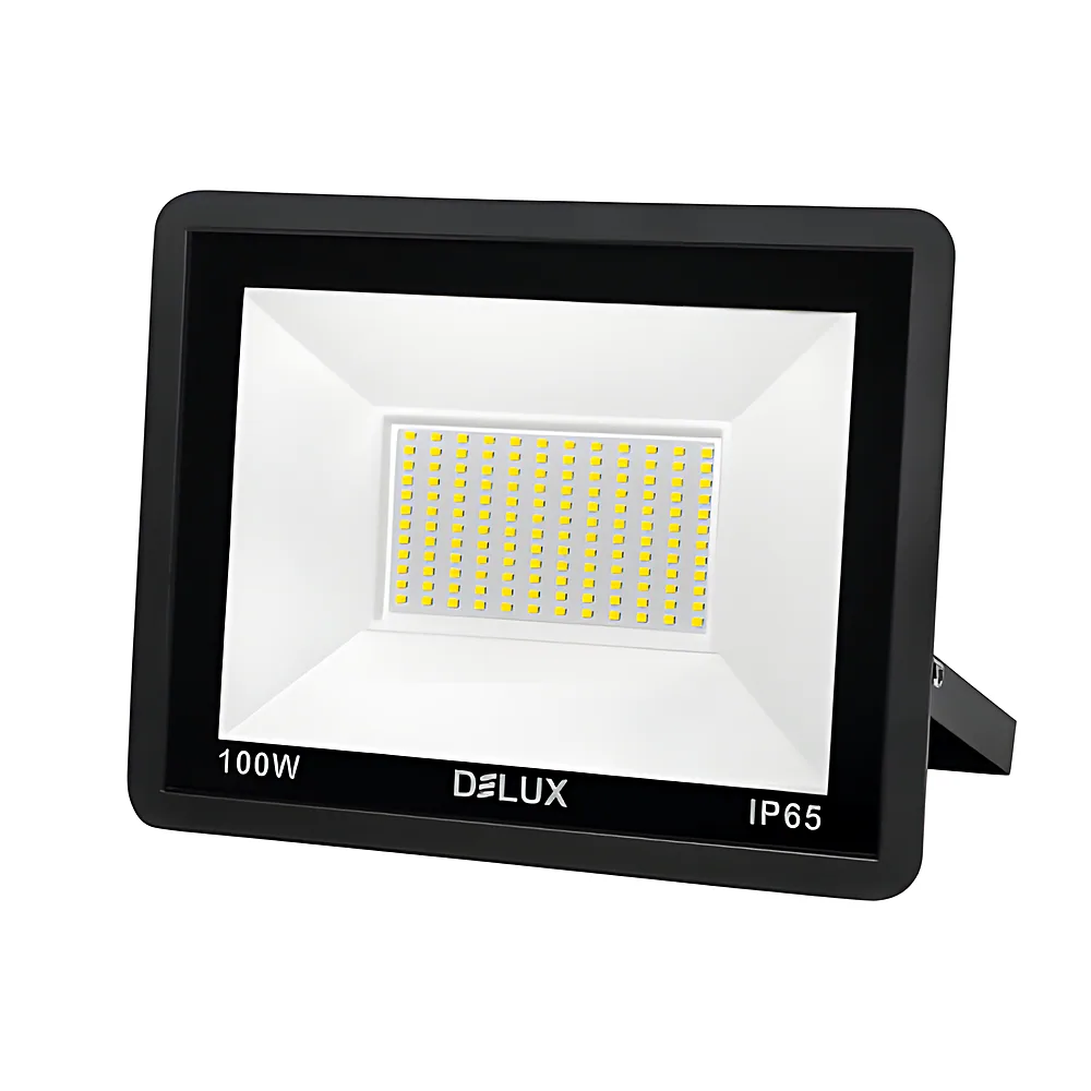 Прожектор світлодіодний DeLux FMI 11 LED 100Вт 6500K IP65 чорний 90021202