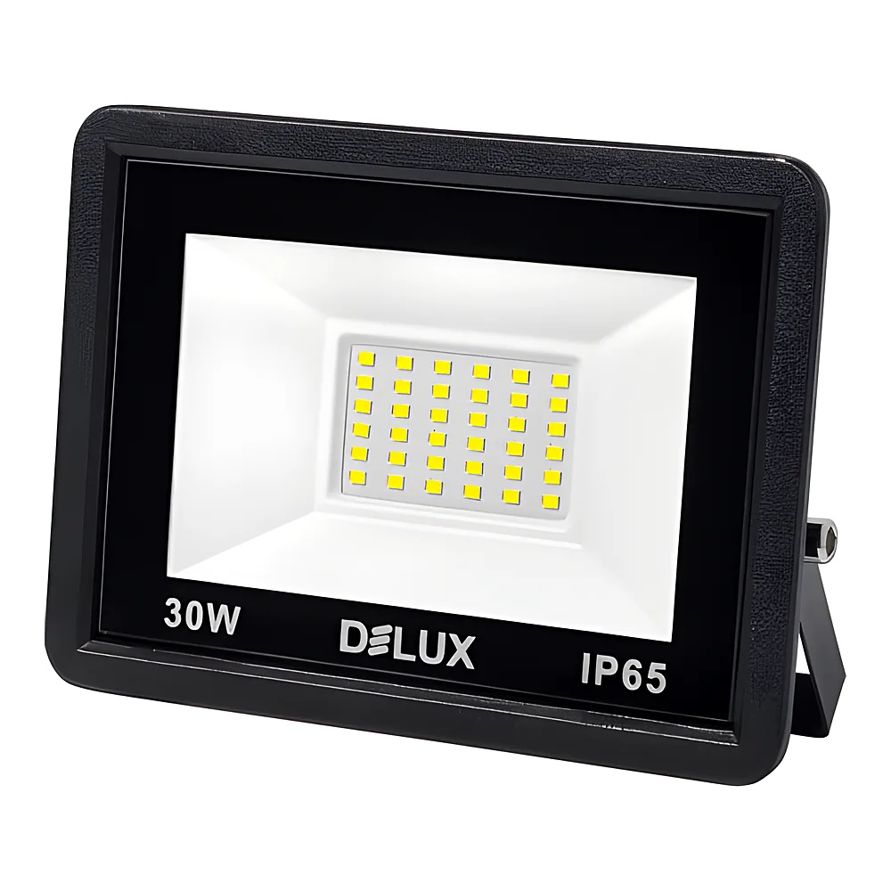 Прожектор світлодіодний DeLux FMI 11 LED 30Вт 6500К IP65 чорний 90021206