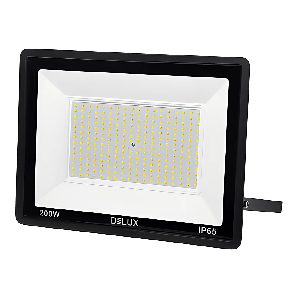 Прожектор світлодіодний DeLux FMI 11 LED 200Вт 6500K IP65 чорний 90021204