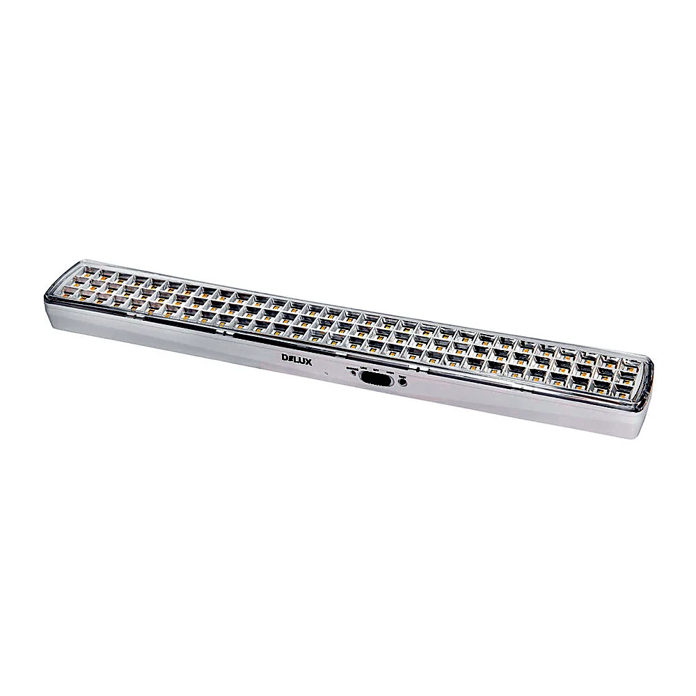 Аварійний світильник DeLux REL-901 2x3,7V 2Ah 90 LED 6W 480х68х38мм 90016963