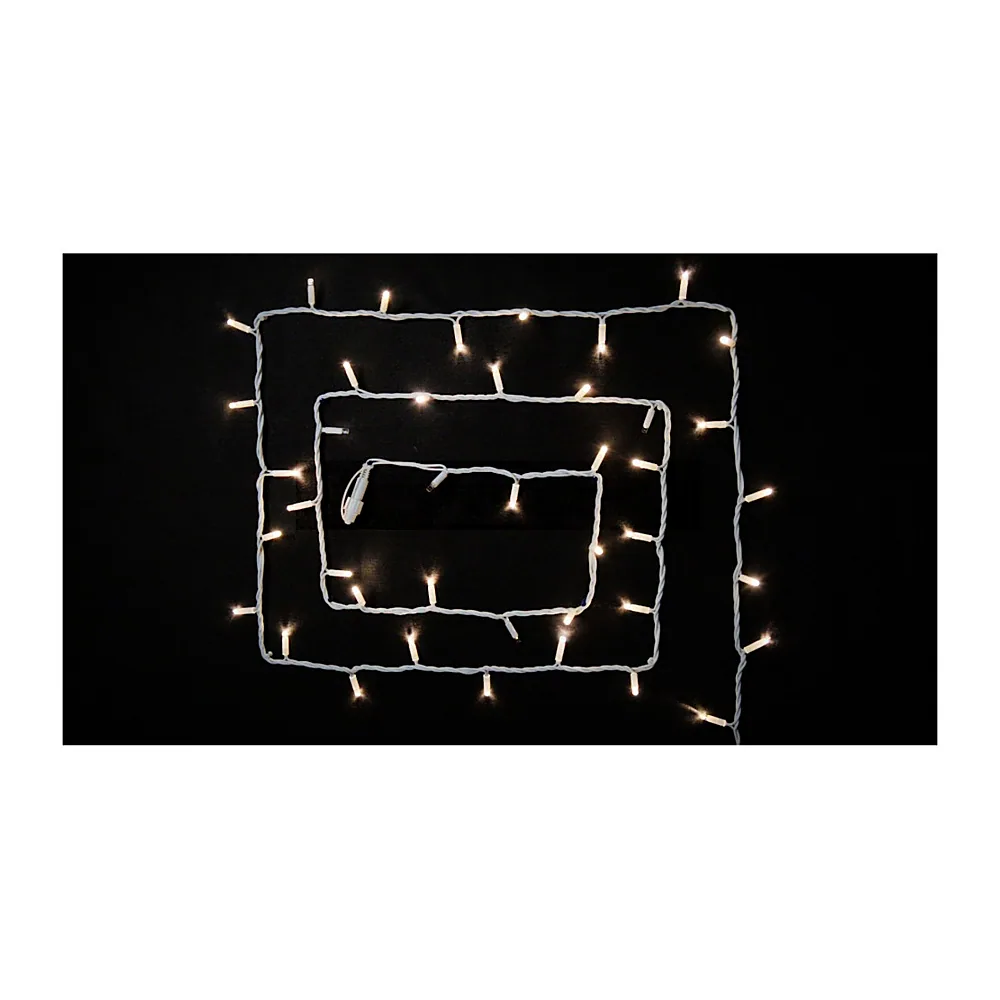 Гірлянда зовнішня DeLux STRING 100LED 10м теплий білий IP44 90020904
