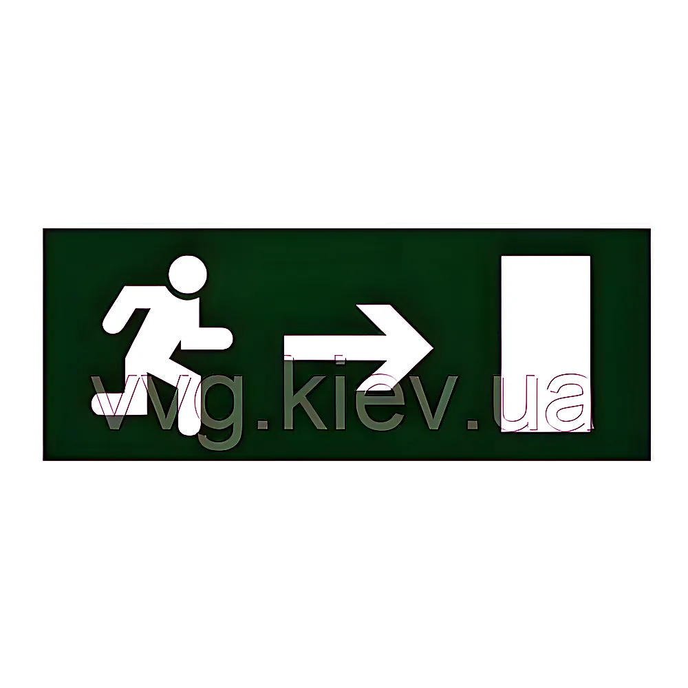Наклейка DeLux Exit_Right 119x323 мм REL803 90017038