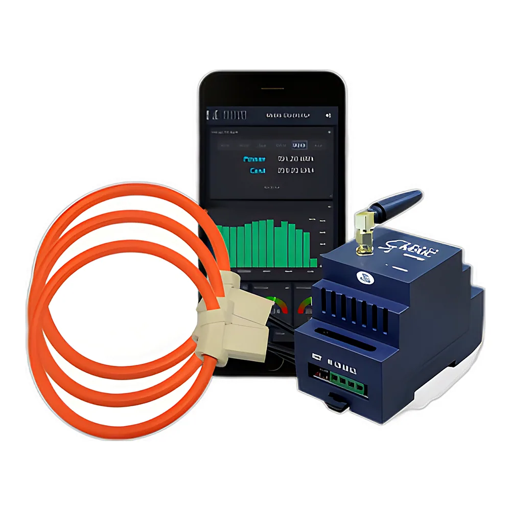 Енергомонітор smart-MAIC D103 трифазний з кільцями Роговського 1000A 1500A 2000A D103-R20