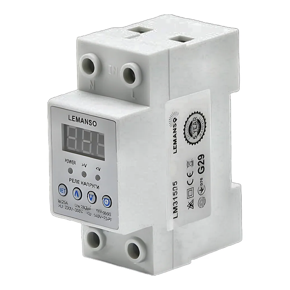 Реле напруги 32 А LEMANSO LM31505-32A
