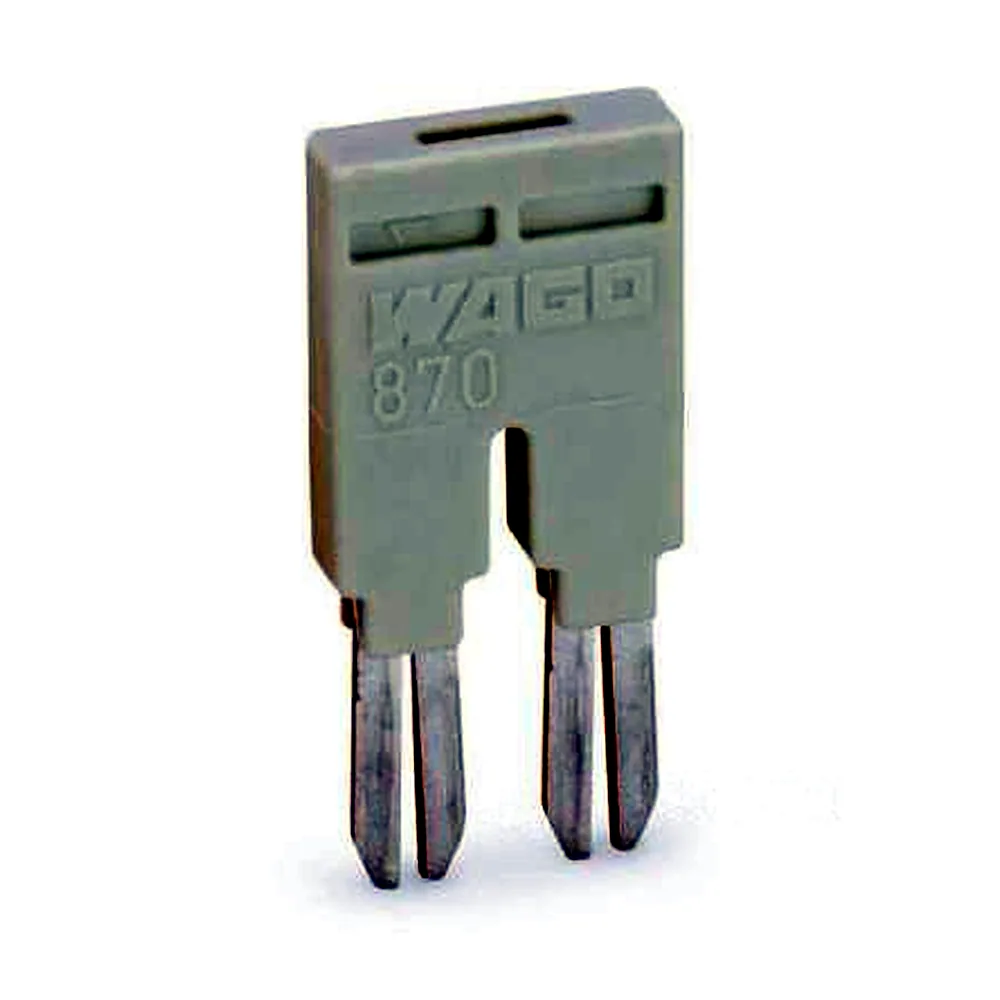 Перемичка WAGO сіра 2-конт. 870-402