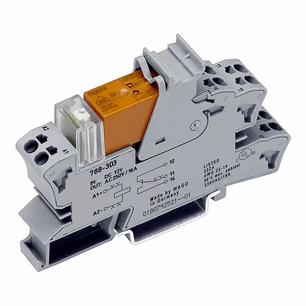 Реле WAGO 2CO 8A 24VDC 788-312