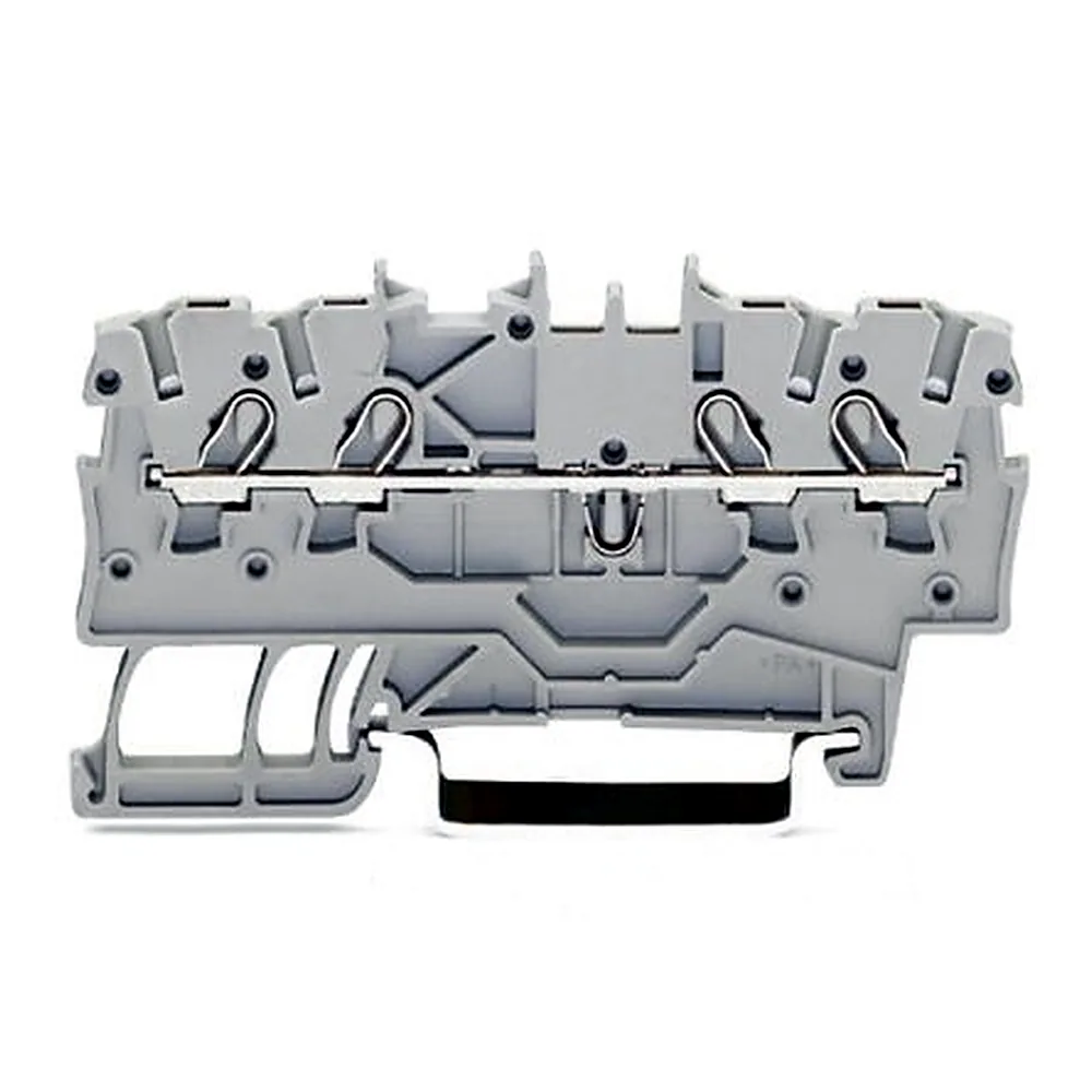 Клема TOPJOB S 4-контактн. 1,0 мм2, сіра