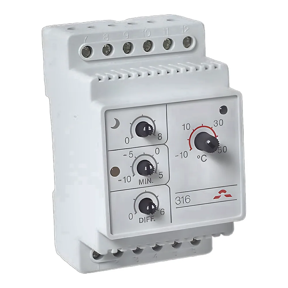 Терморегулятор Devireg 316 програмований DIN 16 А 230 В DEVI 140F1075