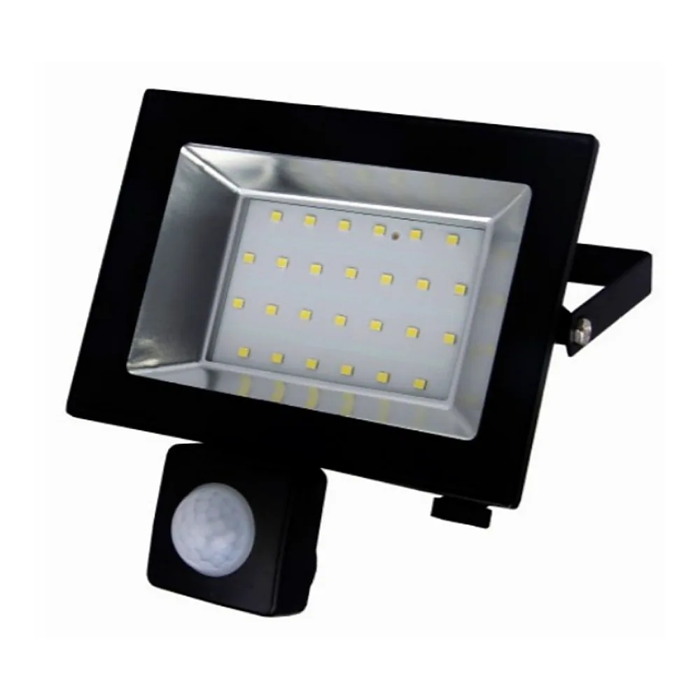 Прожектор світлодіодний 220 ТМ LED-SLТ-30W 220В 2250 лм 6500К SOKOL з датчиком руху 113668
