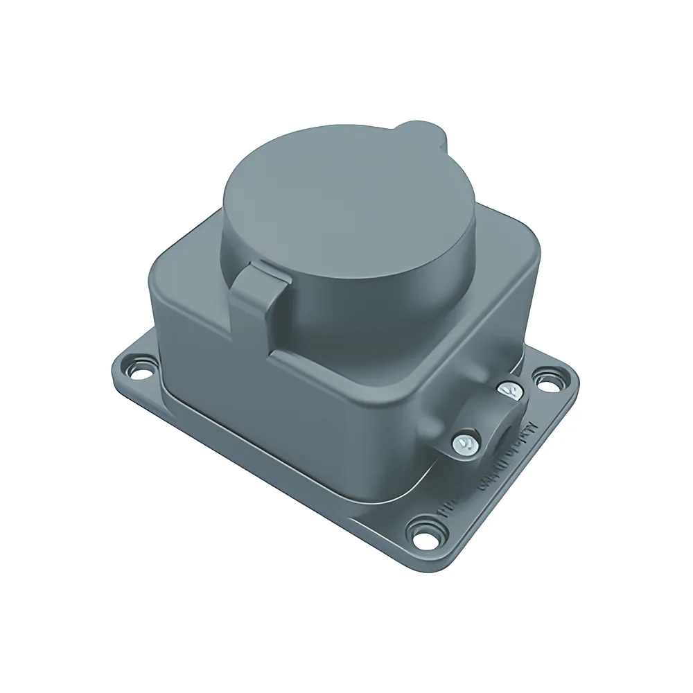 Розетка настінна 1х16 А IP54 каучукова чорна BEMIS 92743