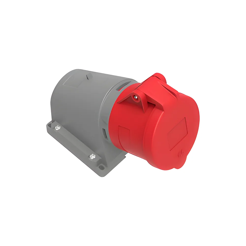 Розетка настінна 90° BC1-3505-2535 5х32 А 380 В IP44 поліамід SOKOL 159079
