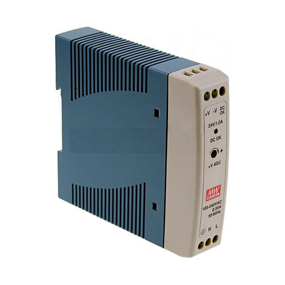Блок живлення Mean Well MDR-20-24 24W 24V 1A MDR-20-24
