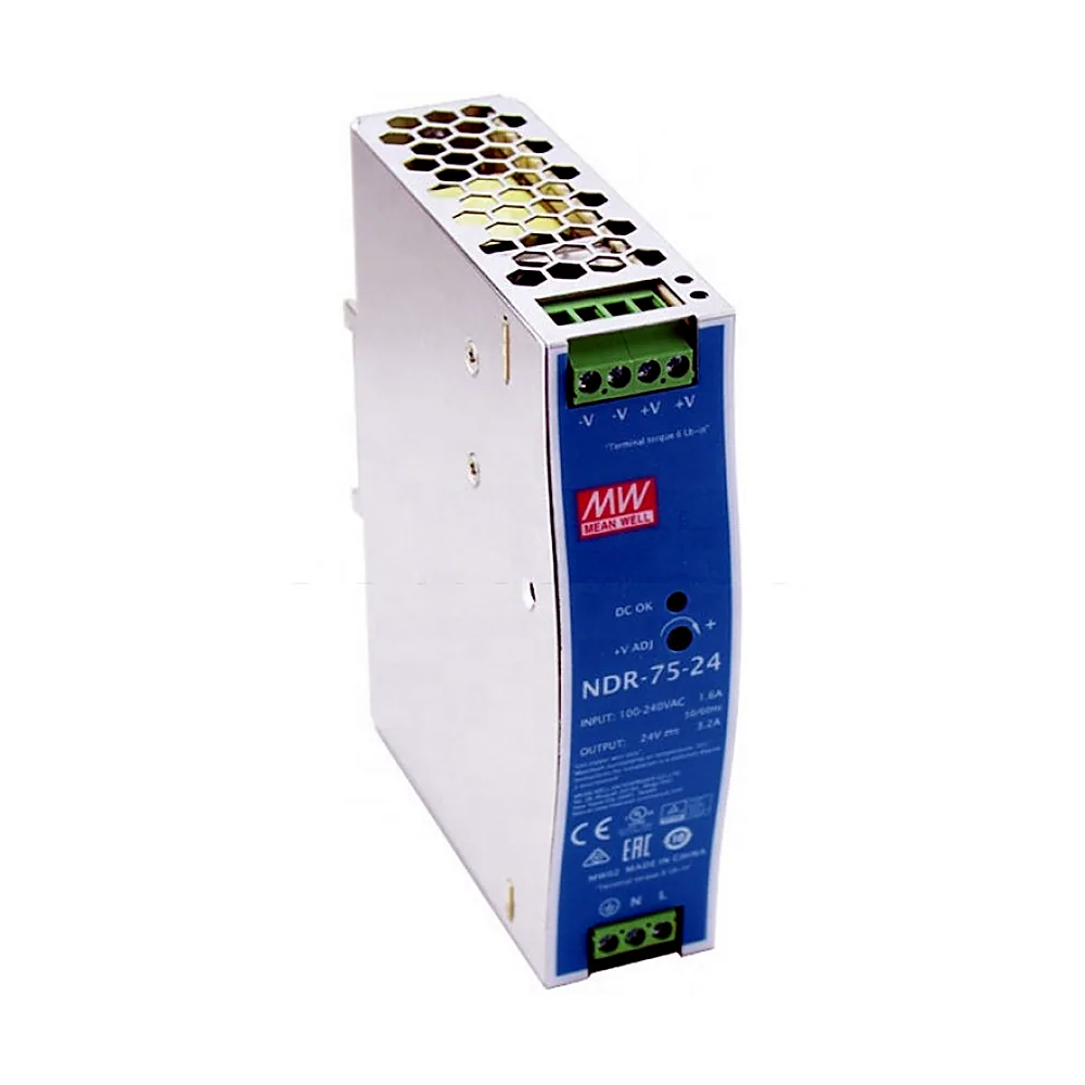 Блок живлення Mean Well NDR-75-24 75W 24V 3.2A NDR-75-24