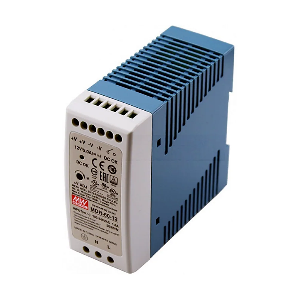 Блок живлення Mean Well MDR-60-12 12V 5A 60W MDR-60-12